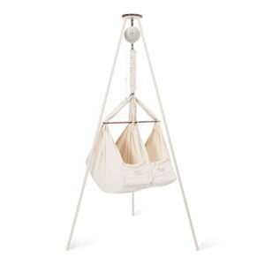 Classic Bundle - Tvillingeslyngevugge med motor og stativ | Moonboon