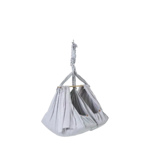 Membantu Premium Tvillinge Slyngevugge Økologisk Bomuld - Grå