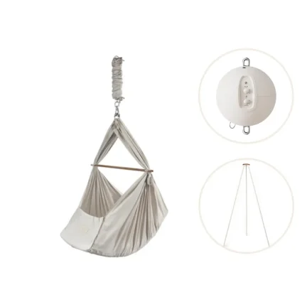 Slyngevugge inkl. motor og stativ - Lunar rock